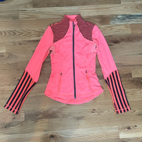 Lululemon Limited Edition Orange and Navy Define Jacket - Picture 1 of 4